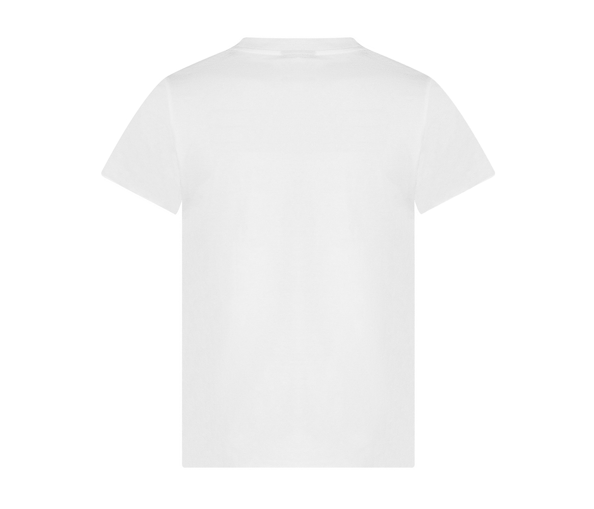 smart T-Shirt Damen weiß mit schwarzem Logo