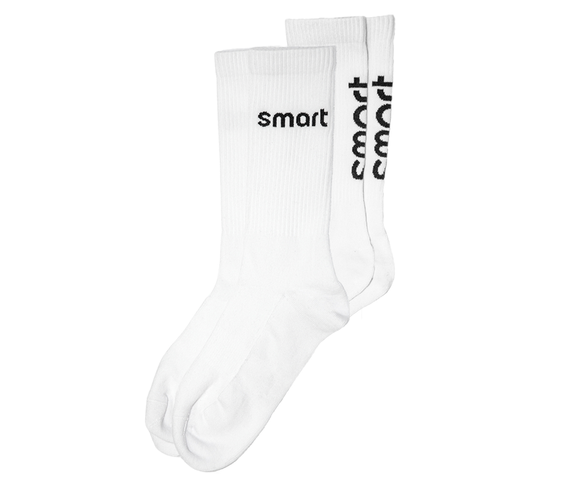 smart Socken Doppelpack weiß