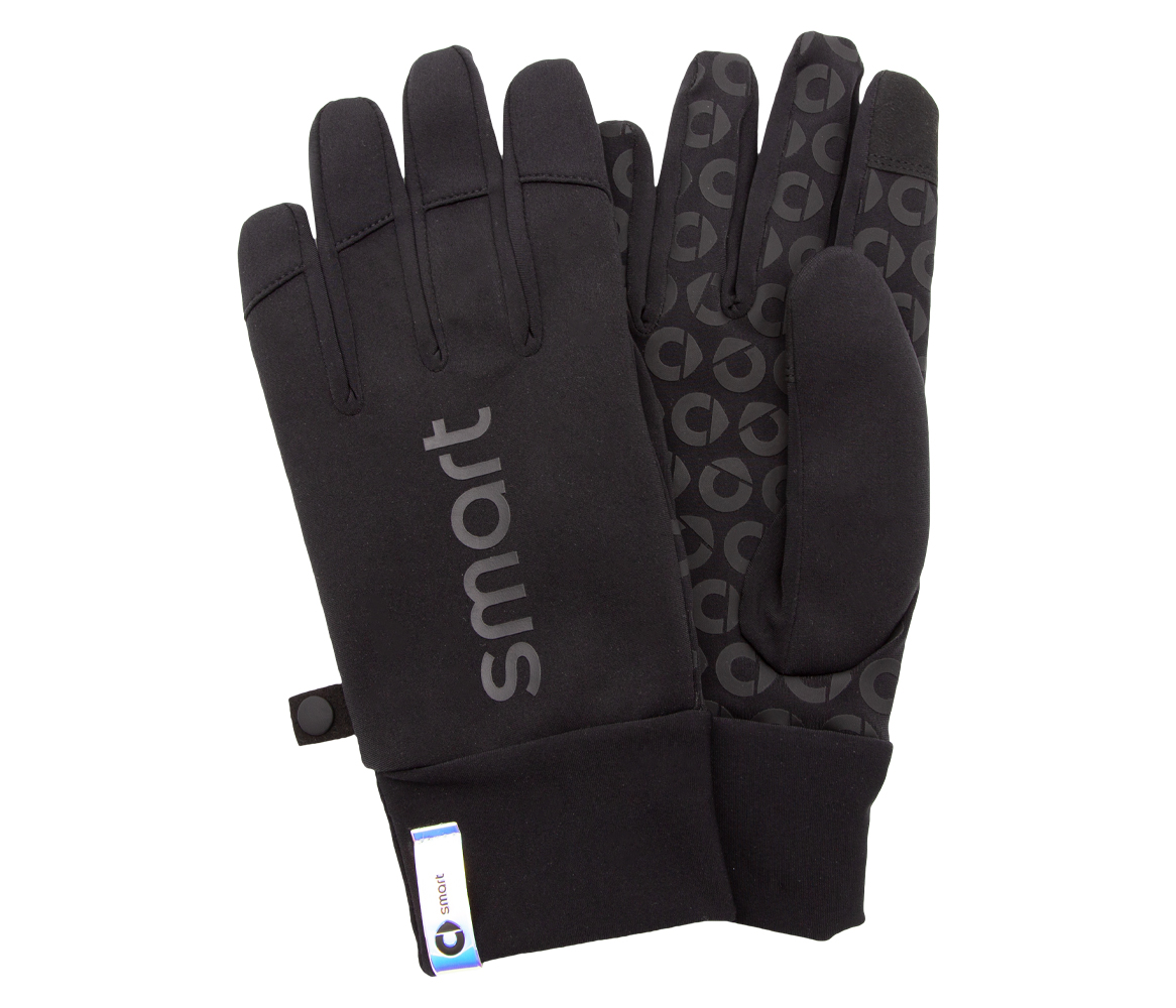 smart gloves black